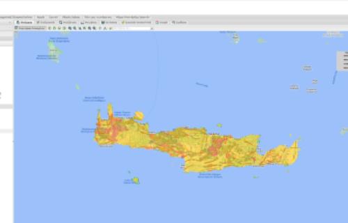 Υποδομή Γεωχωρικών Πληροφοριών (ΥΓεΠ) Περιφέρειας Κρήτης
